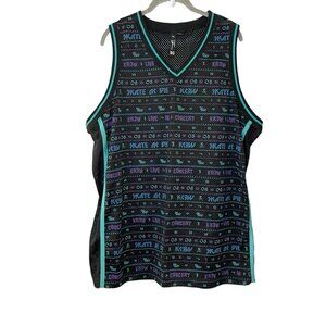 Y2K KR3W Krew Skate or Die Live In Concert Terry Kennedy Jersey Tank Top Size XL
